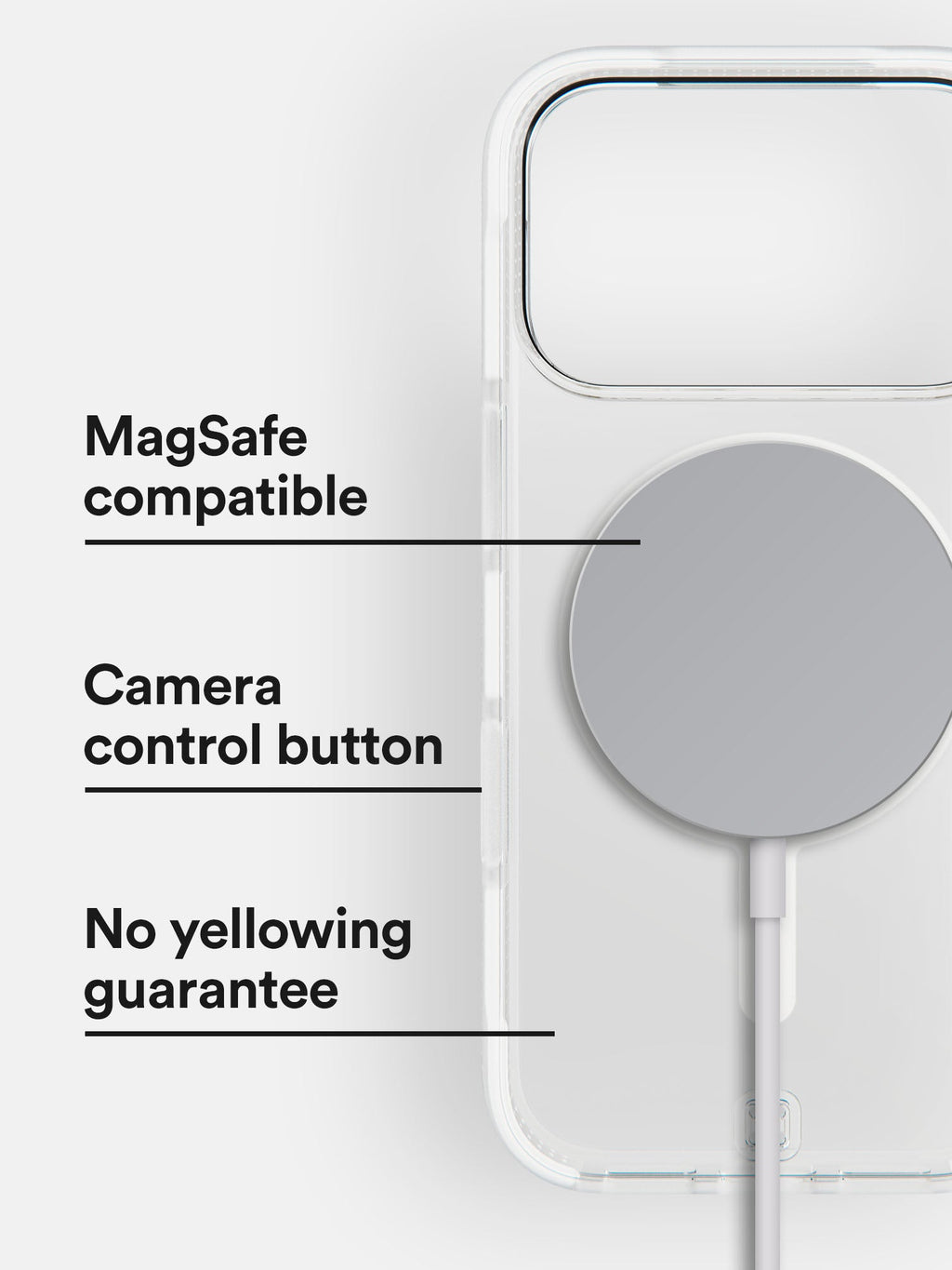 MagSafe Magnetic Clear Case for iPhone 17 / 17 Pro / 17 Pro Max / 17 Air