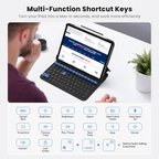 TabShell Lightweight Butterfly iPad Keyboard Case