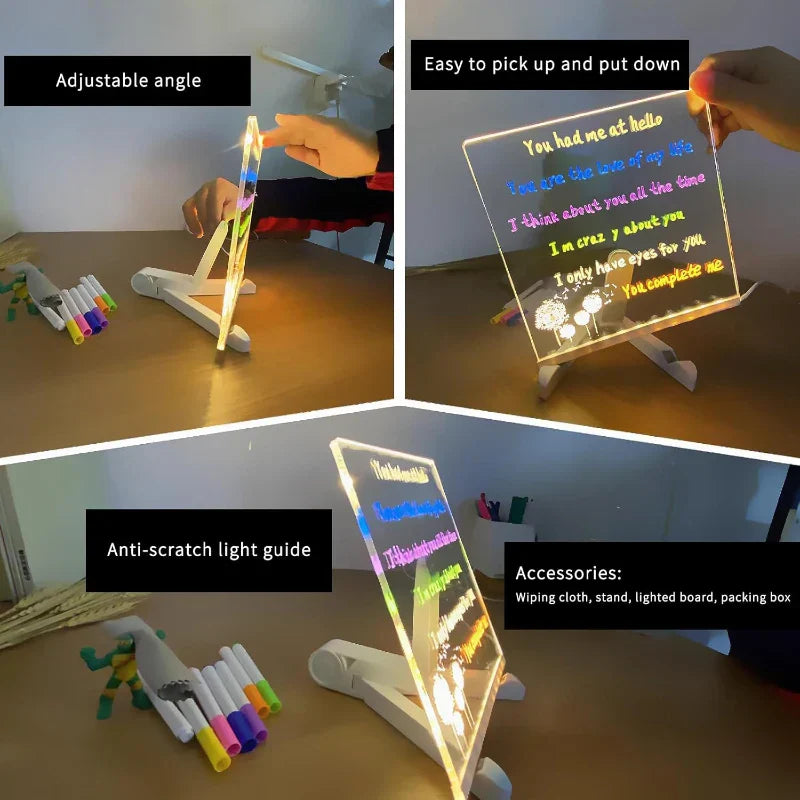 Drawing LED Board with Lights