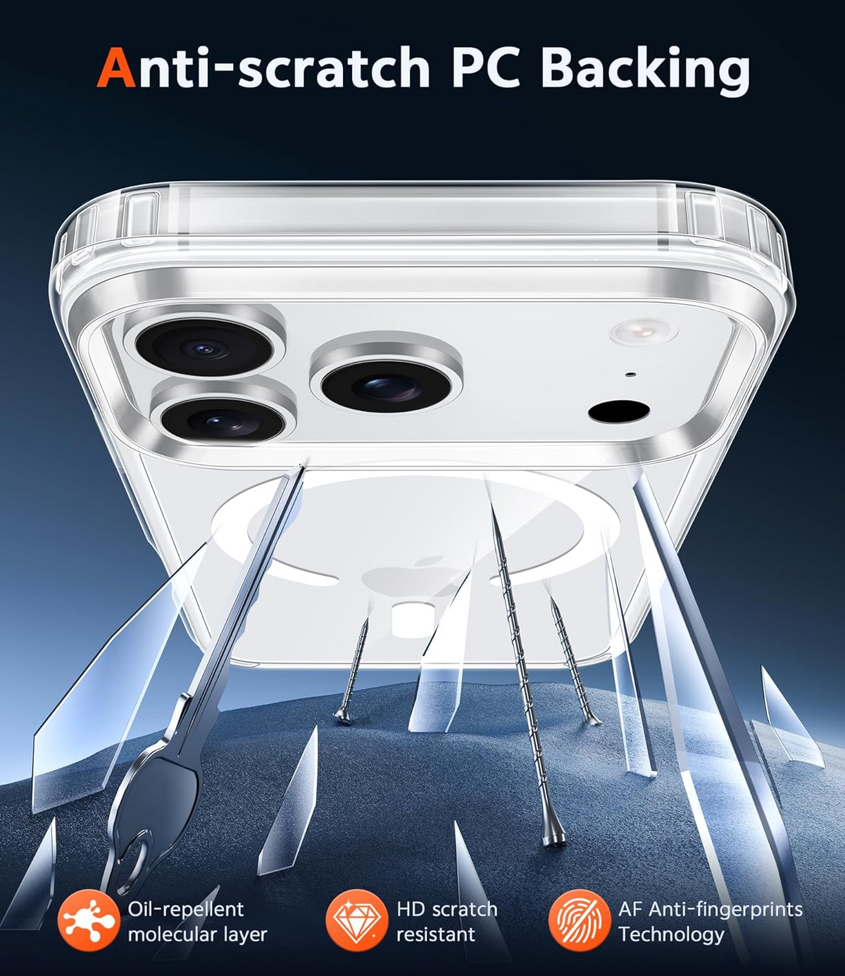 MagSafe Magnetic Clear Case for iPhone 17 / 17 Pro / 17 Pro Max / 17 Air