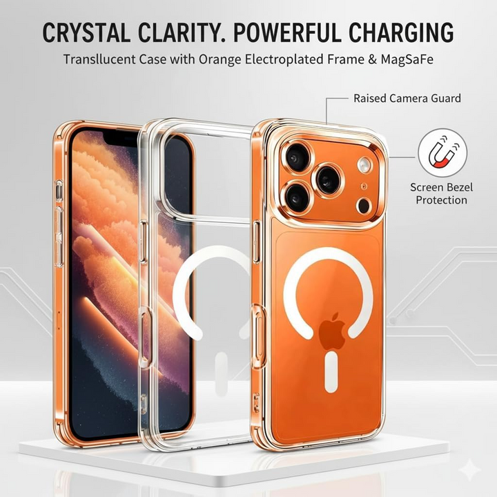 MagSafe Magnetic Clear Case for iPhone 17 / 17 Pro / 17 Pro Max / 17 Air
